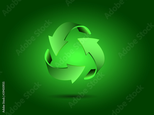 pfeile grün recycling nachhaltigkeit