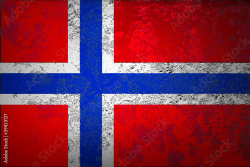 ion grunge Norway flag background