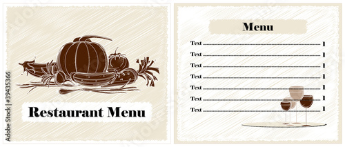 restaurant menu design