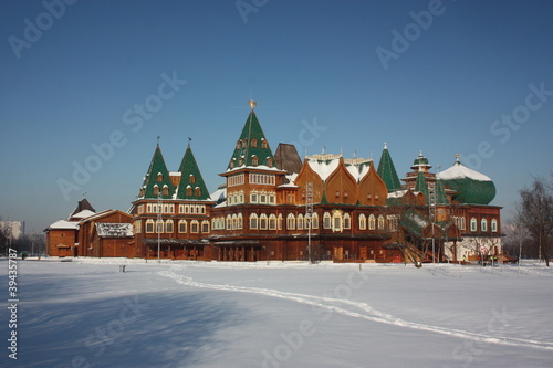 Moscow. The restored palace of Tsar Alexei Mikhailovich