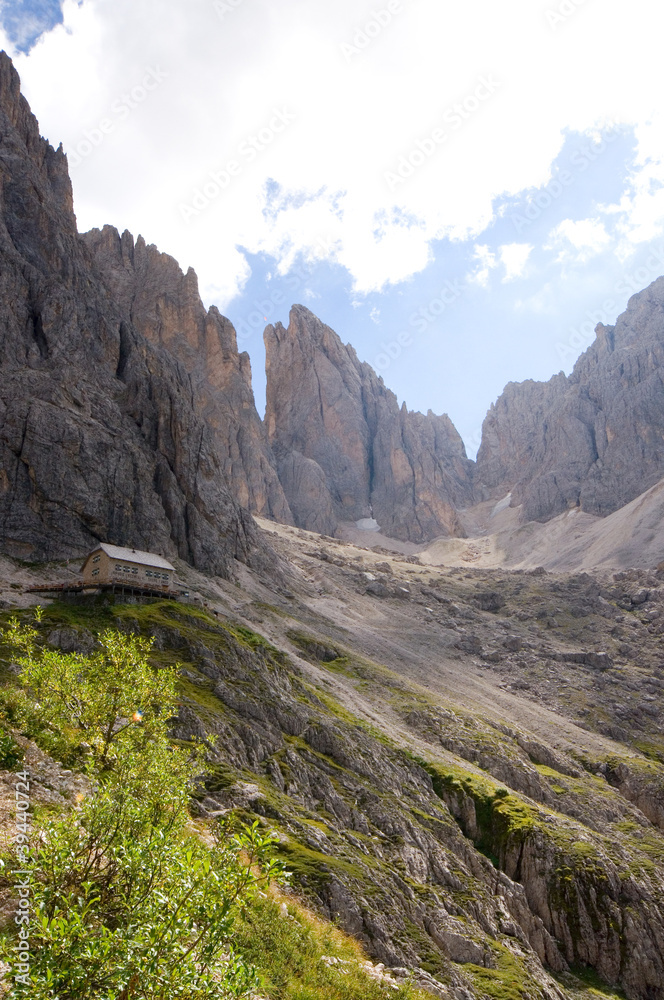 Langkofel - Dolomiten - Alpen Langkofel - Dolomiten - Alpen