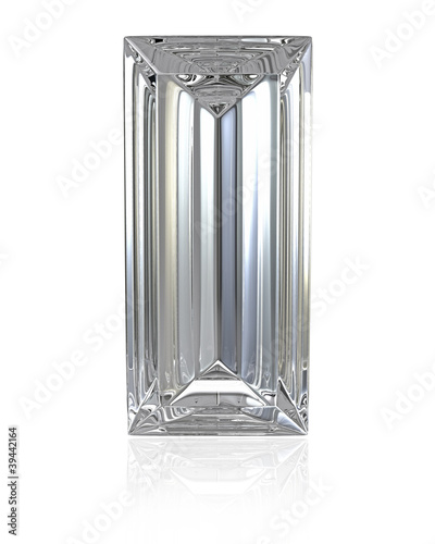 Baguette cut diamond