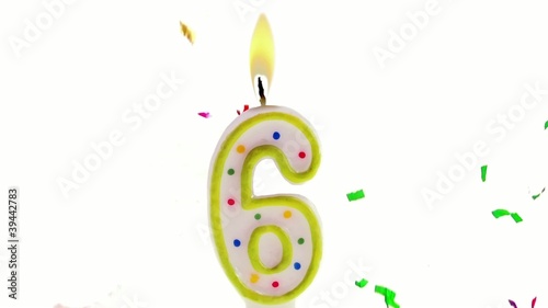 celebration number candles