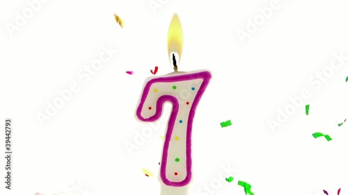 celebration number candles