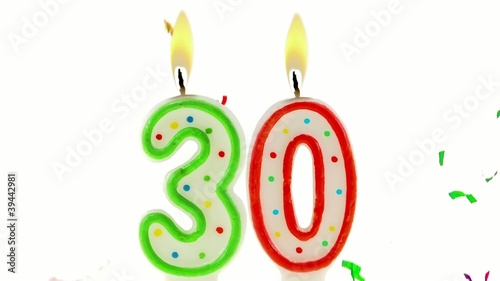 celebration number candles