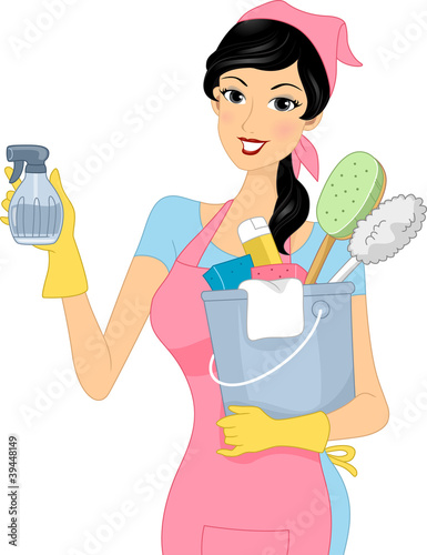 Cleaning Girl