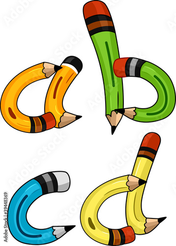 Pencil Alphabet