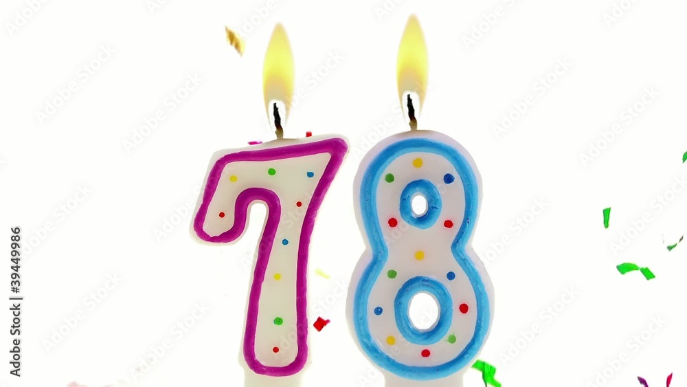 celebration number candles celebration number candles