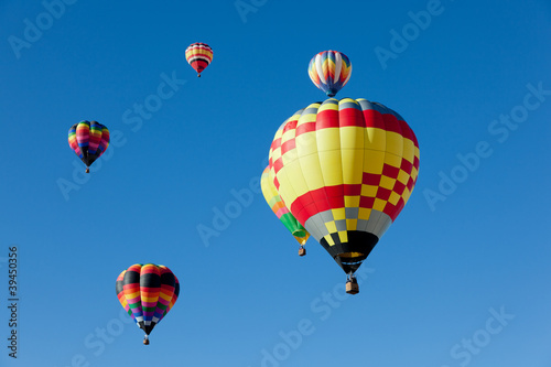 Hot Air balloons on sunny day