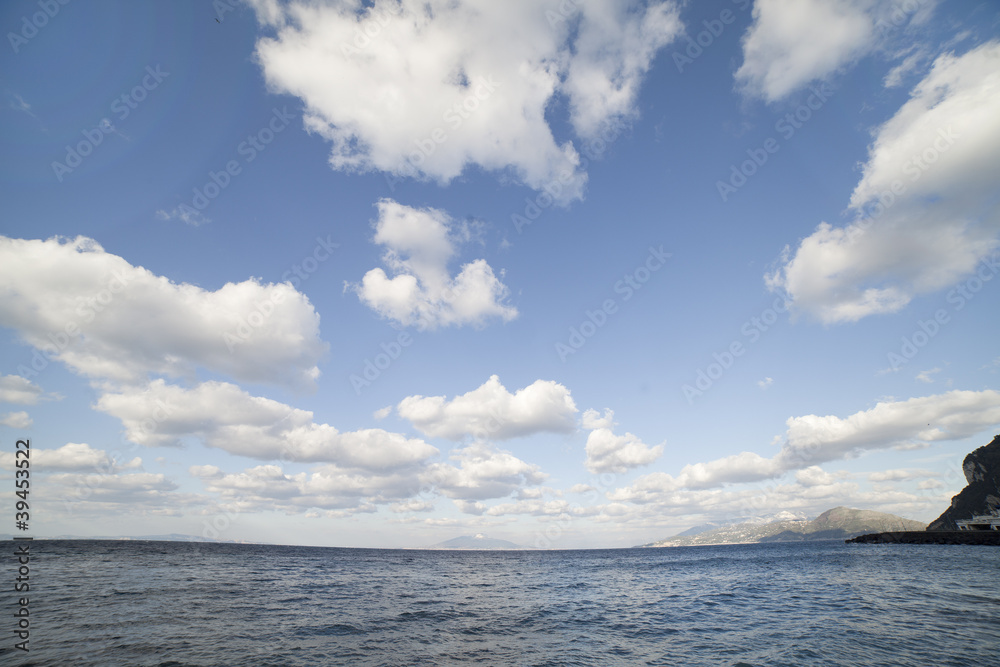 Gulf of Naples, Italy.