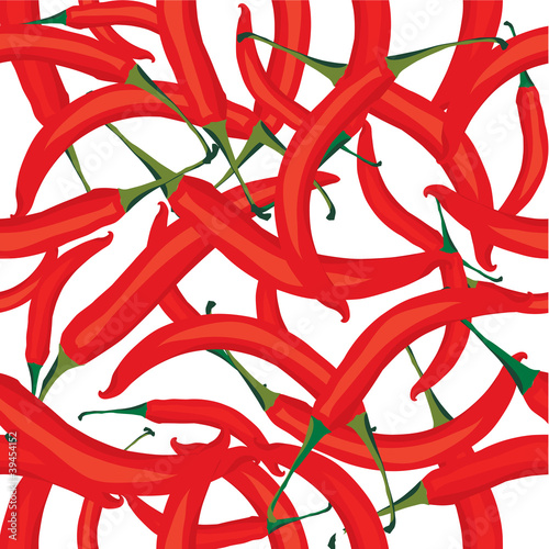 seamless pattern paprika