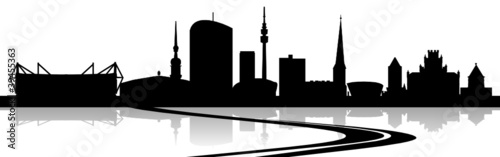 Skyline Dortmund Straße