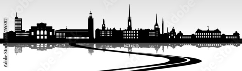 Skyline Stockholm Straße