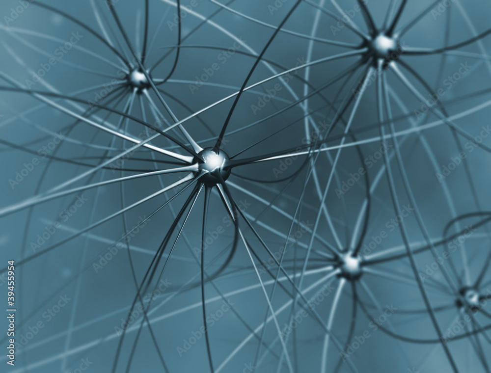 Obraz premium Brain cells neurons