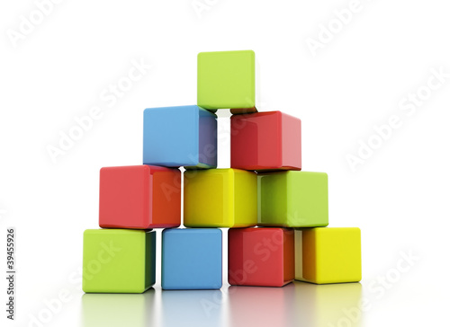 building block multi color