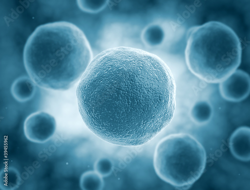 Obraz na płótnie Virus cells
