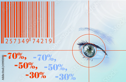 the girl's face barcode discount