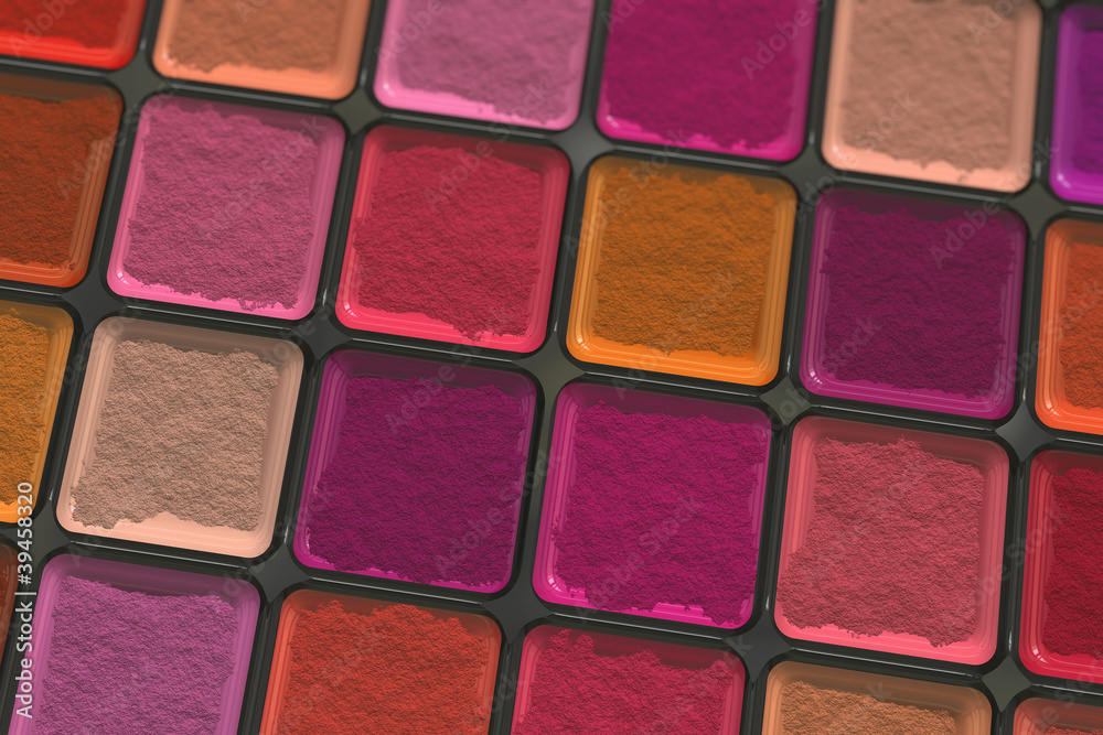 Colorful eyeshadow palette Colorful eyeshadow palette