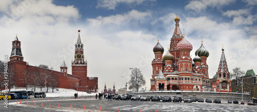 Canvas Print Red Square. Moscow. Russia