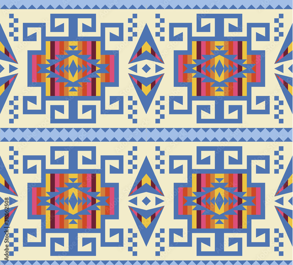 Geometric seamles pattern