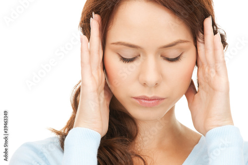 Wallpaper Mural unhappy woman Torontodigital.ca