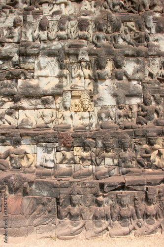 Terrace of the elephants, Angkor Thom