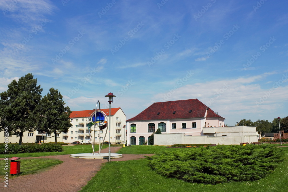 Rathenow - Stadtpark mit Museum