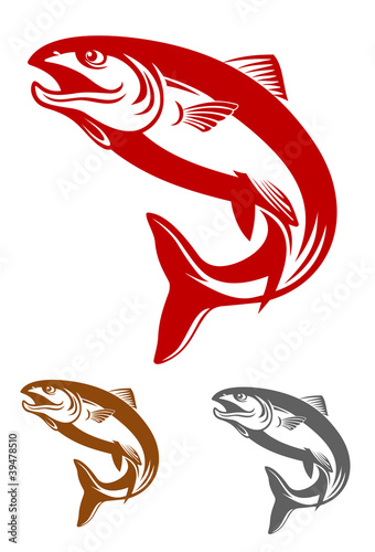 Salmon mascot