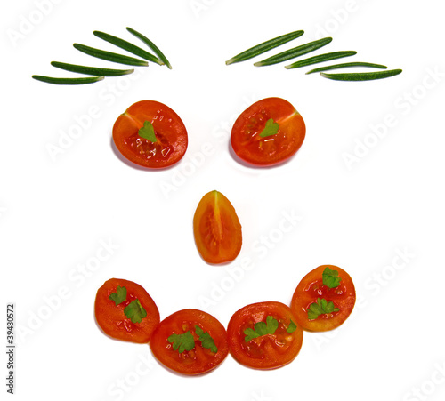 Fototapeta Naklejka Na Ścianę i Meble -  Bio Cherry Tomaten