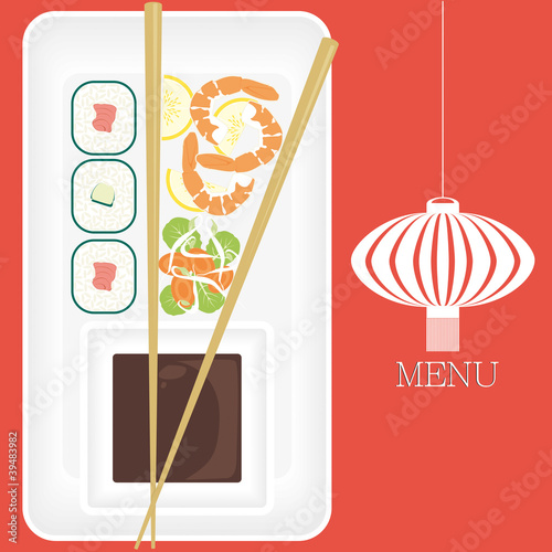 Cucina Cinese - Copertina per il Menu