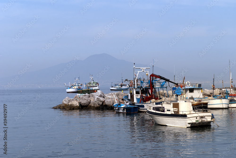 Marina Grande the old fishing port of Sorrento Italy