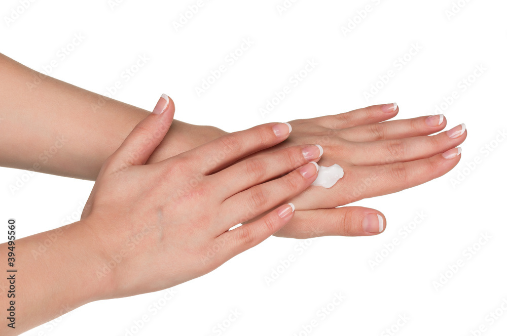 Woman hands