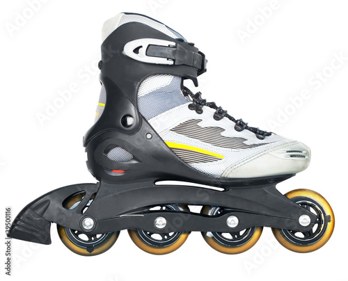 roller skates isolated on white