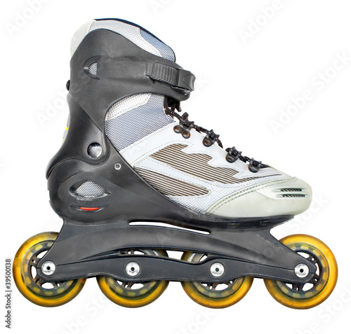 Obraz na płótnie roller skates isolated on white