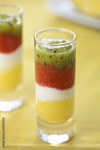 mashed fruit cups without mixing