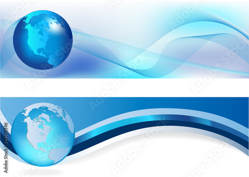 Blue Headers