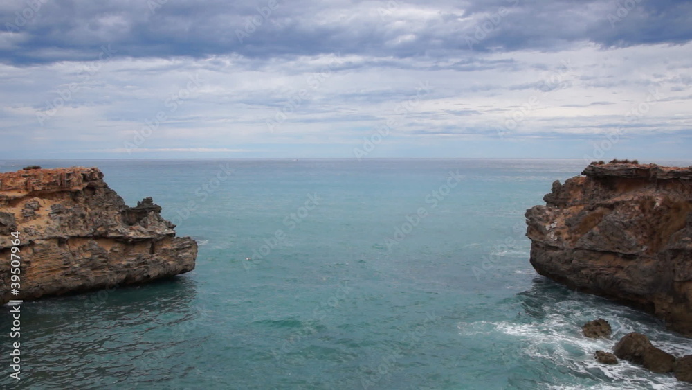 Ocean coast in South Auststralia, Southend town Ocean coast in South Auststralia, Southend town