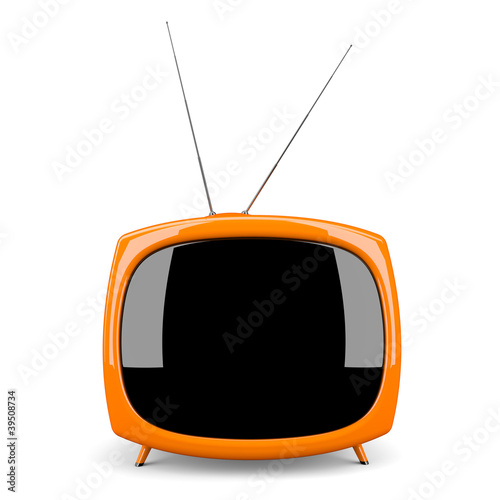 3d Retro tv