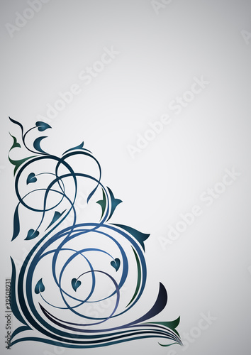 Sade koyu desenli gri fon