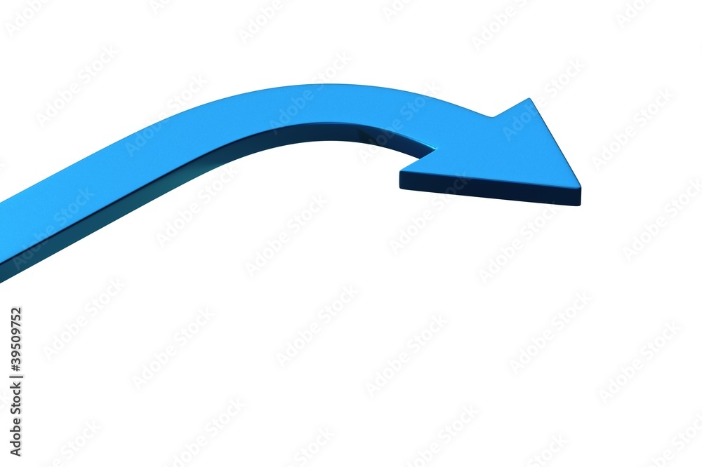 Arrow on white background. Pointing up Arrow on white background. Pointing up