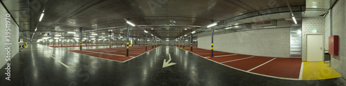 parking underground empty