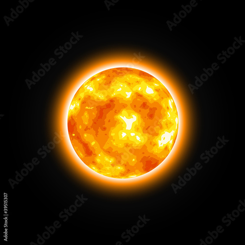 Red Star Shiny Sun