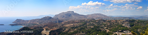 Panoramic view of mountains