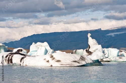 glacier lake in Iceland