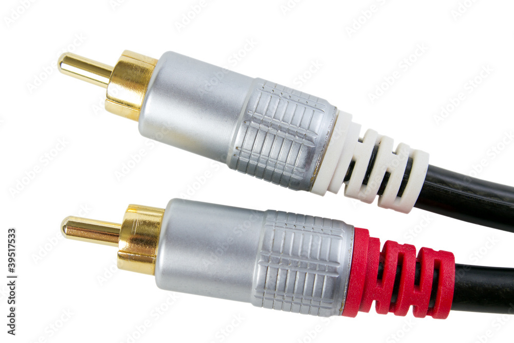 Gold plated RCA stereo audio connectors Gold plated RCA stereo audio connectors