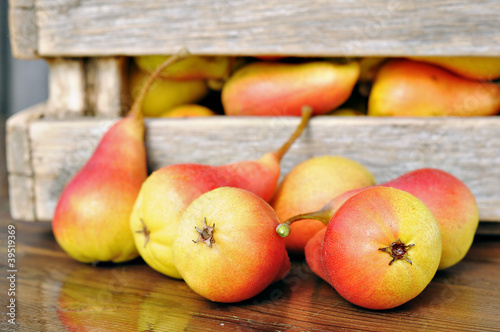 Red pears