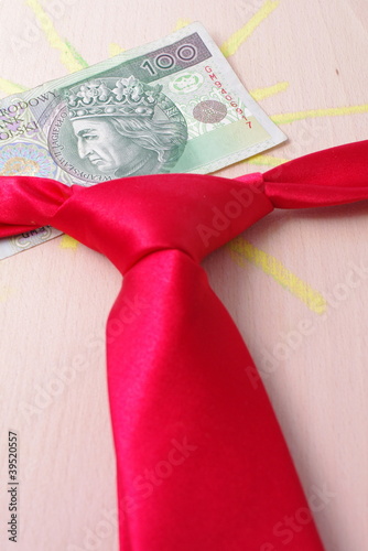 Obraz na płótnie Krawat 100zł