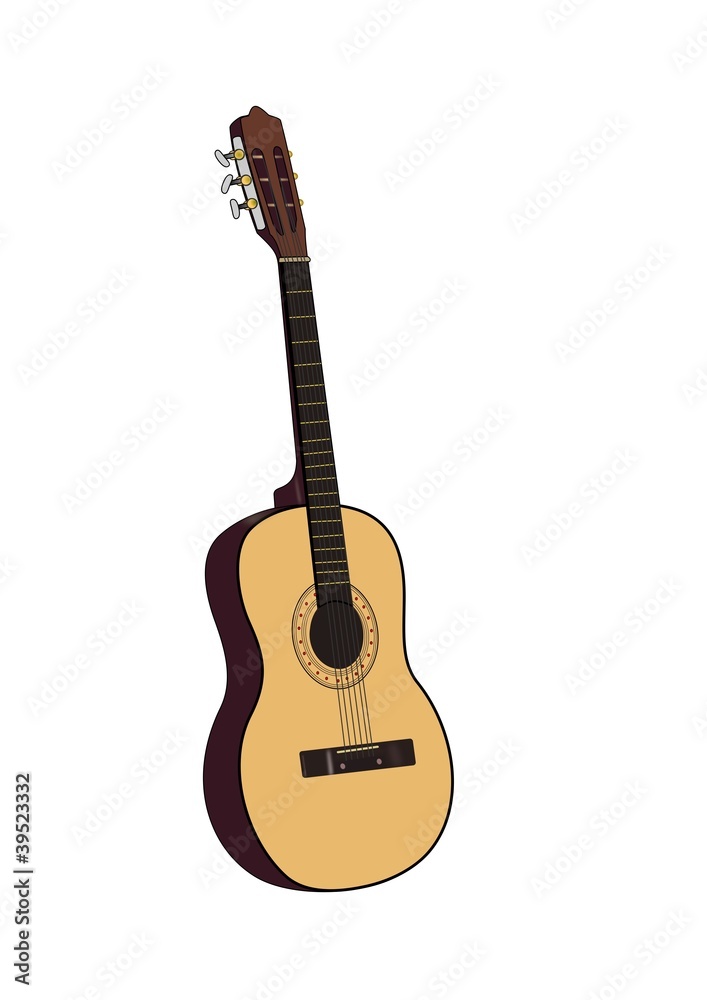 Obraz premium Acoustic Guitar
