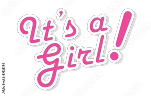 It's a girl