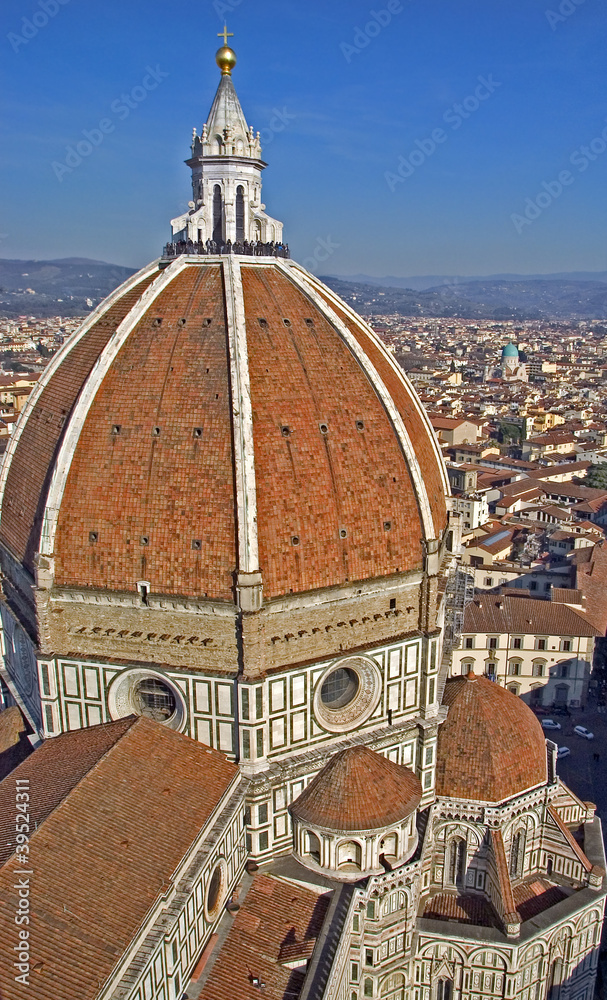 Basilica di Santa Maria del Fiore Dome. Florence, Italy